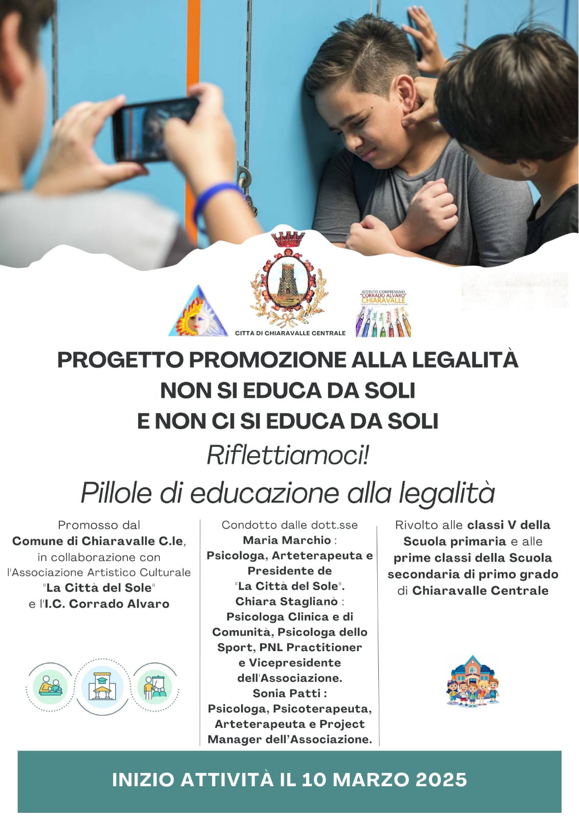 NON SI EDUCA DA SOLI E NON CI SI EDUCA DA SOLI